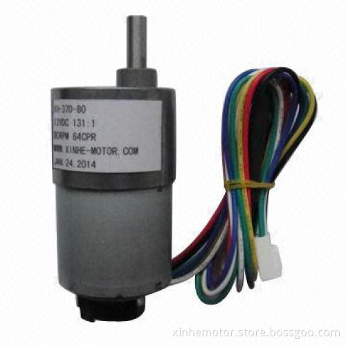 Geared motor, low+noise, large torque and long lifespan